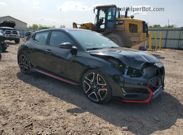 KMHT36AH0LU003775 2020 HYUNDAI VELOSTER Black Przód prawy