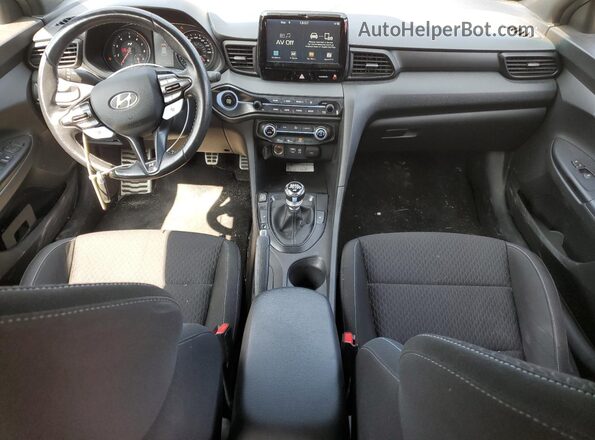 KMHT36AH0LU003775 2020 HYUNDAI VELOSTER Black Widok deski rozdzielczej