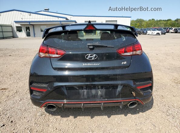 KMHT36AH0LU003775 2020 HYUNDAI VELOSTER Black Widok z tyłu