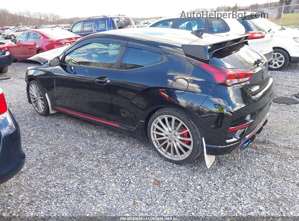 KMHT36AH0NU011796 2022 HYUNDAI VELOSTER N Черный Задняя левая четверть