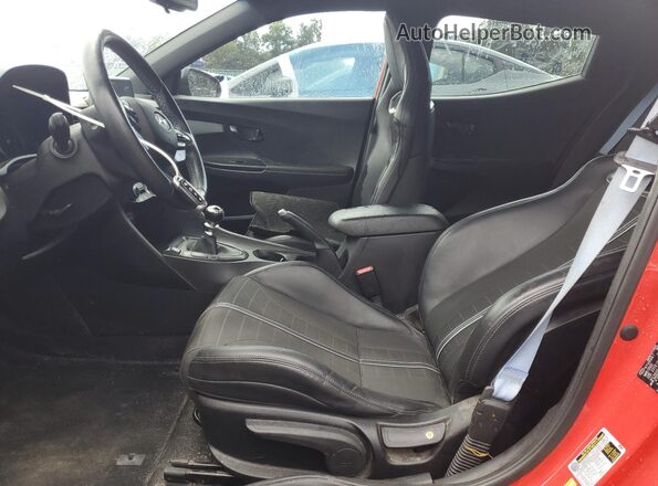 KMHT36AH0NU014066 2022 HYUNDAI VELOSTER Red წინა სალონის ხედი