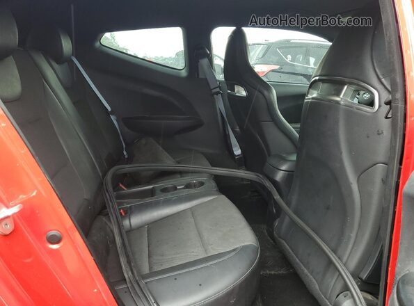 KMHT36AH0NU014066 2022 HYUNDAI VELOSTER Red უკანა სავარძლების ხედი