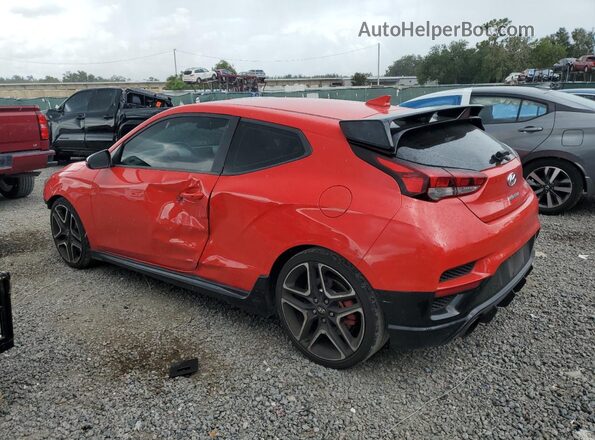 KMHT36AH0NU014066 2022 HYUNDAI VELOSTER Red უკანა მარცხენა