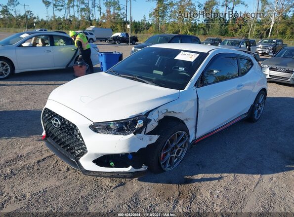 KMHT36AH1NU012231 2022 HYUNDAI VELOSTER N White Front left
