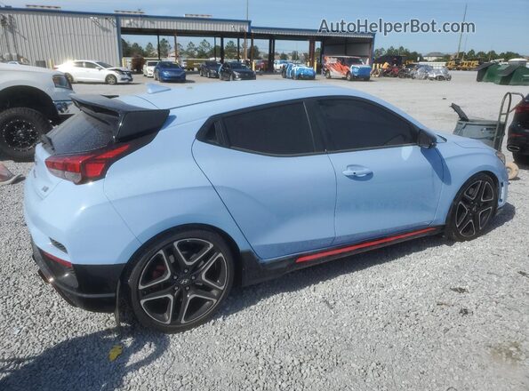KMHT36AH5LU003917 2020 HYUNDAI VELOSTER Синий Задняя правая четверть