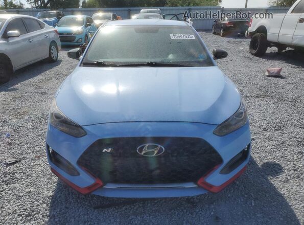 KMHT36AH5LU003917 2020 HYUNDAI VELOSTER Синий Вид спереди