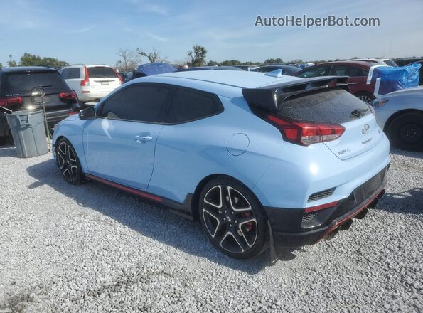 KMHT36AH5LU003917 2020 HYUNDAI VELOSTER Синий Задняя левая четверть