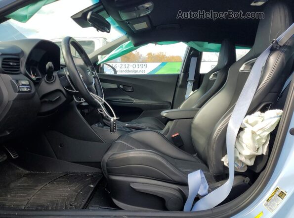 KMHT36AH6MU009520 2021 HYUNDAI VELOSTER Blue Սալոնի դիմացի տեսք