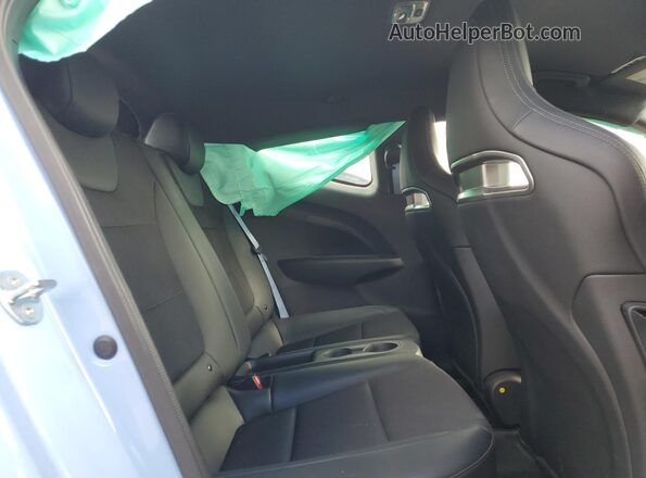KMHT36AH6MU009520 2021 HYUNDAI VELOSTER Blue Հետևի նստատեղերի տեսք