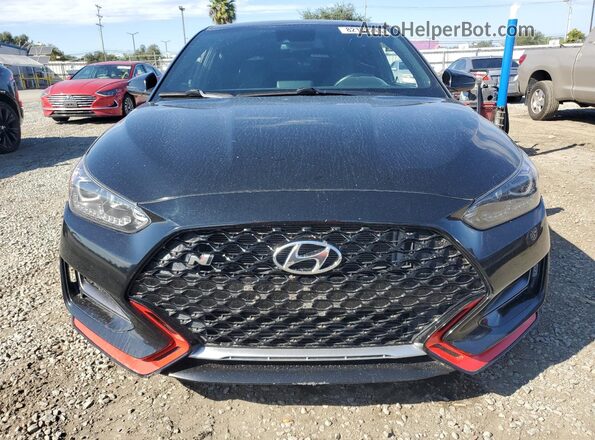 KMHT36AH6NU013309 2022 HYUNDAI VELOSTER Black Դիմացի տեսք