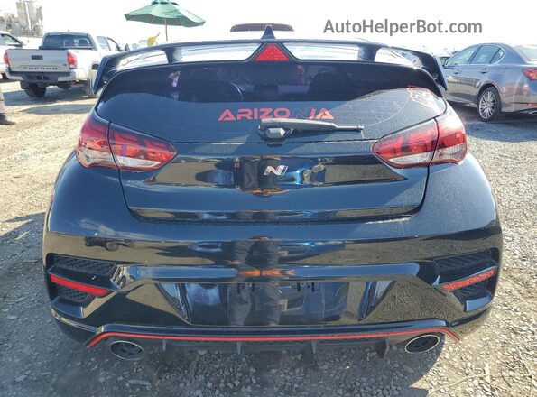 KMHT36AH6NU013309 2022 HYUNDAI VELOSTER Black Հետևի տեսք