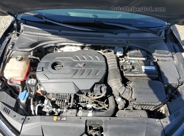 KMHT36AH6NU013309 2022 HYUNDAI VELOSTER Black Սալոնի հետևի տեսք