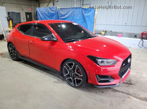 KMHT36AHXMU009794 2021 HYUNDAI VELOSTER Red Առջևի աջ