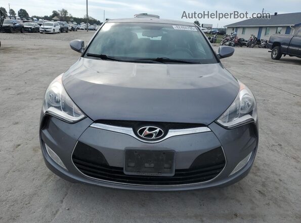 KMHTC6AD0HU321416 2017 HYUNDAI VELOSTER Silver 