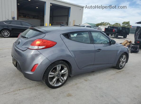 KMHTC6AD0HU321416 2017 HYUNDAI VELOSTER Silver 