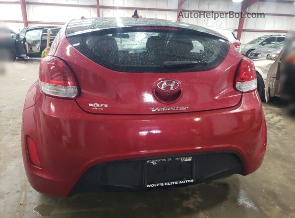 KMHTC6AD4HU306174 2017 HYUNDAI VELOSTER Red 