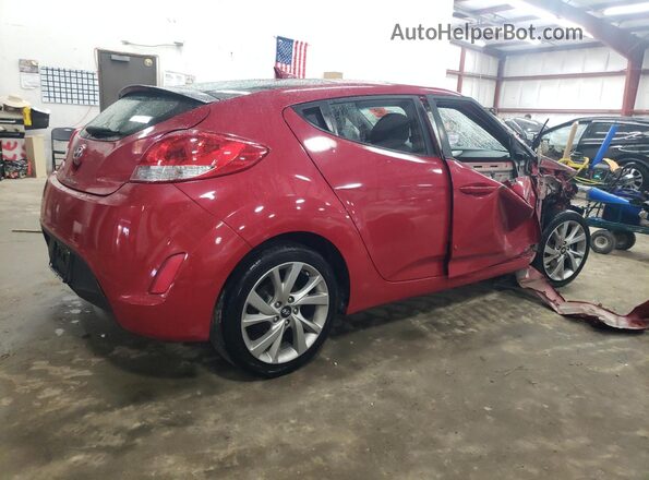 KMHTC6AD4HU306174 2017 HYUNDAI VELOSTER Red 