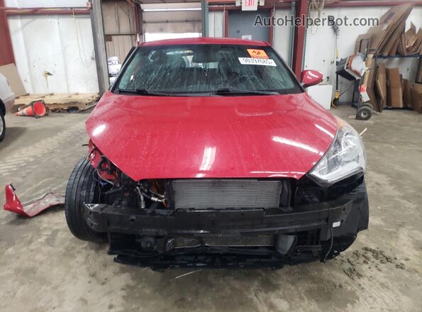 KMHTC6AD4HU306174 2017 HYUNDAI VELOSTER Red 