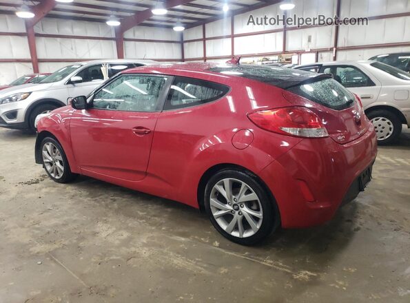 KMHTC6AD4HU306174 2017 HYUNDAI VELOSTER Red 