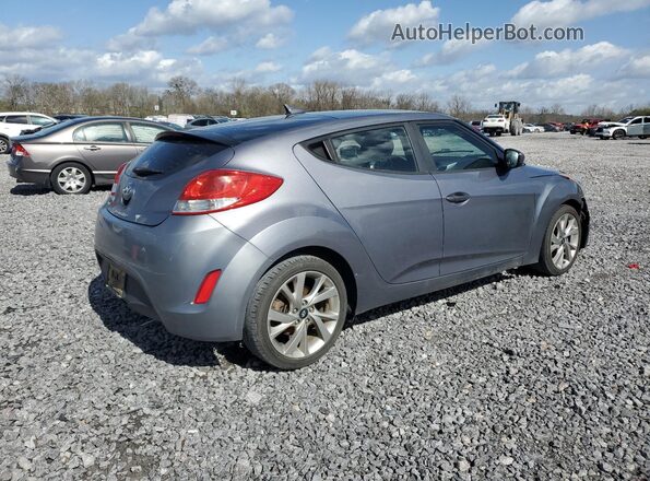 KMHTC6AD4HU307910 2017 HYUNDAI VELOSTER Gray უკანა მარჯვენა