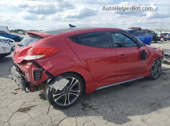 KMHTC6AE7GU256653 2016 HYUNDAI VELOSTER Красный Задняя правая четверть