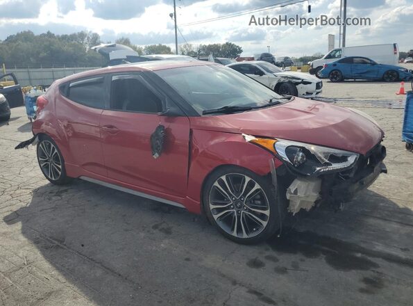 KMHTC6AE7GU256653 2016 HYUNDAI VELOSTER Красный Передняя правая четверть