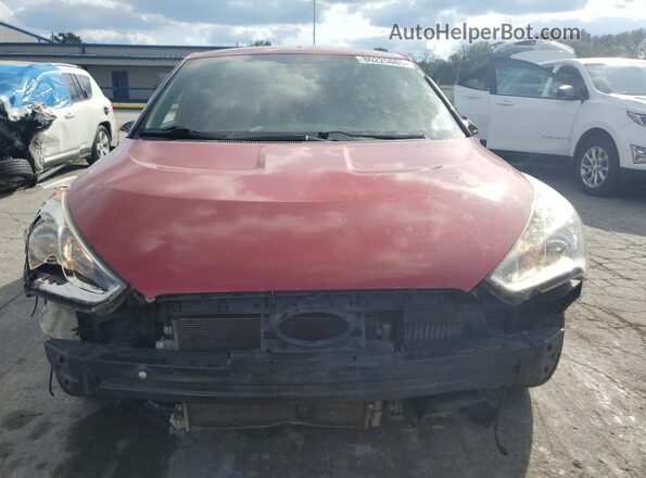 KMHTC6AE7GU256653 2016 HYUNDAI VELOSTER Красный Вид спереди