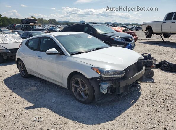 KMHTG6AF0KU017404 2019 HYUNDAI VELOSTER White Delantero derecho