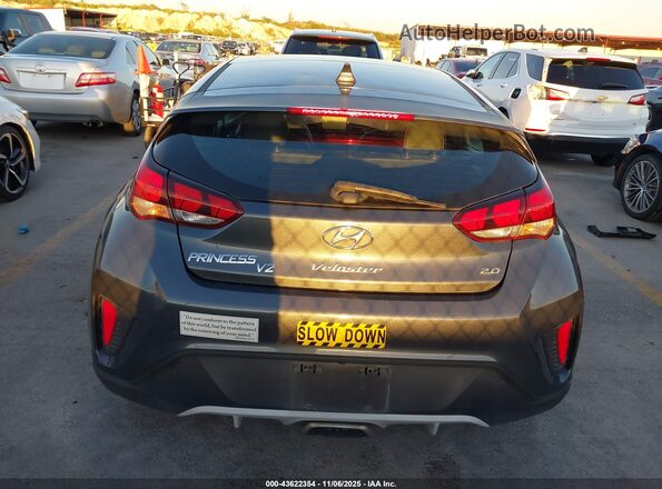 KMHTG6AF0LU024354 2020 HYUNDAI VELOSTER Gray 