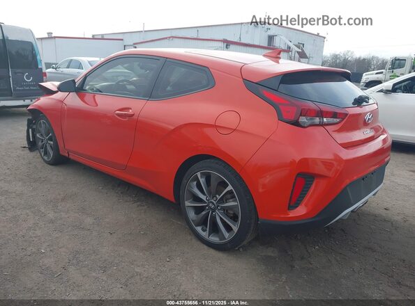 KMHTG6AF5LU030540 2020 HYUNDAI VELOSTER Оранжевый Задняя левая четверть