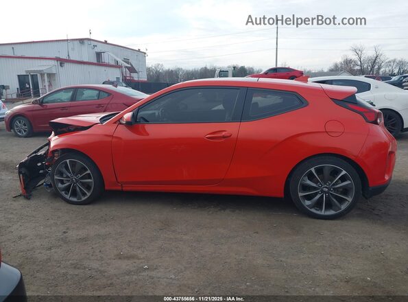 KMHTG6AF5LU030540 2020 HYUNDAI VELOSTER Оранжевый Вид задней части салона