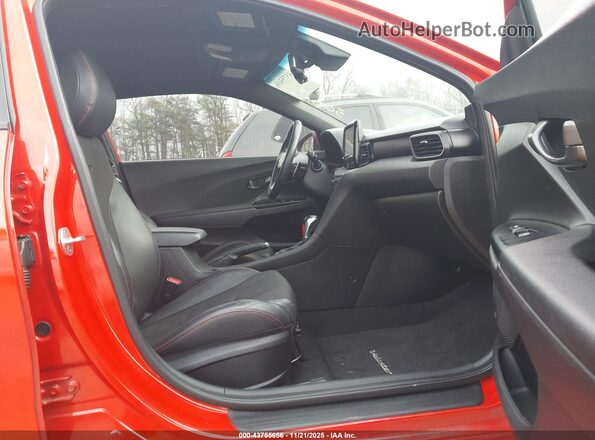 KMHTG6AF5LU030540 2020 HYUNDAI VELOSTER Оранжевый Вид салона спереди