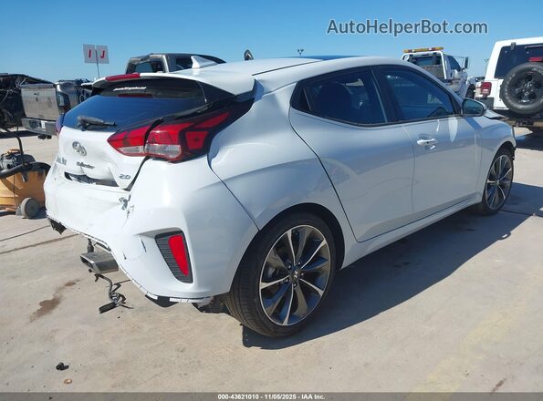 KMHTG6AF7LU024335 2020 HYUNDAI VELOSTER Белый Задняя правая четверть