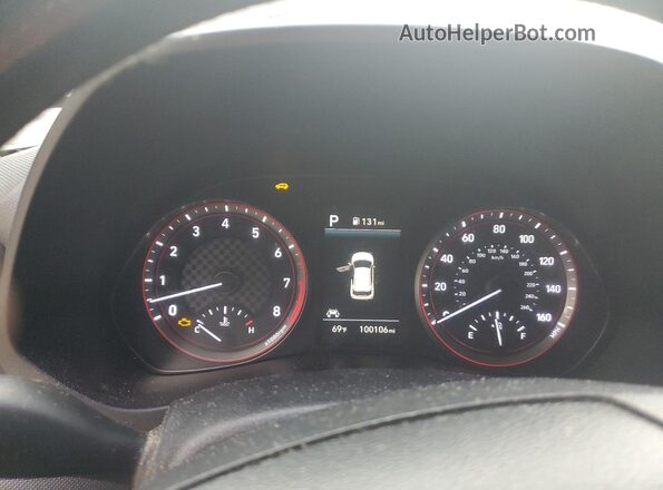 KMHTG6AF8LU020889 2020 HYUNDAI VELOSTER Черный Вид щитка приборов