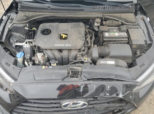 KMHTG6AF8LU020889 2020 HYUNDAI VELOSTER Черный Вид задней части салона