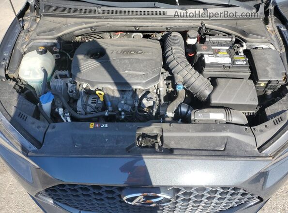 KMHTH6AB3LU021099 2020 HYUNDAI VELOSTER Угольный Вид задней части салона