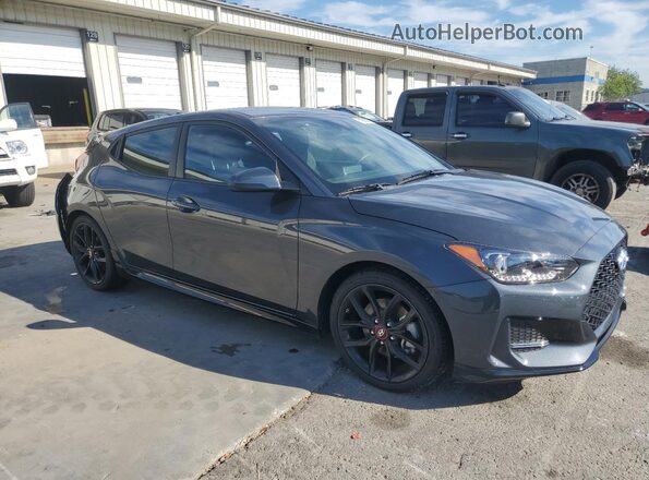 KMHTH6AB3LU021099 2020 HYUNDAI VELOSTER Угольный Передняя правая четверть