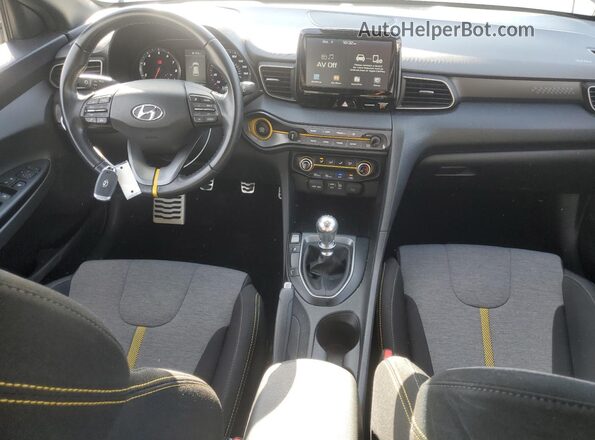 KMHTH6AB3LU021099 2020 HYUNDAI VELOSTER Угольный Вид панели приборов