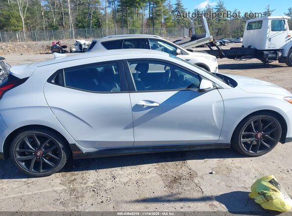 KMHTH6AB6LU026944 2020 HYUNDAI VELOSTER Gray Սալոնի 360 աստիճան տեսք