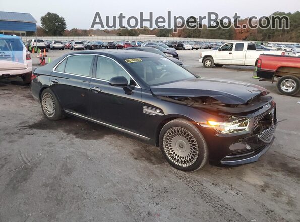 KMTF34PA0LU083225 2020 GENESIS G90 Black Delantero derecho