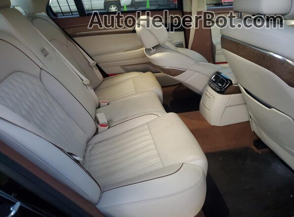 KMTF34PA0LU083225 2020 GENESIS G90 Black Vista de los asientos traseros