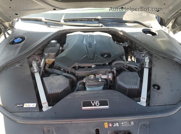 KMTFB4SD6PU027610 2023 GENESIS G90 Угольный Вид задней части салона