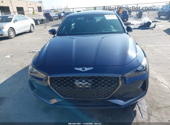 KMTG34LE1LU053230 2020 GENESIS G70 Blue წინა ხედი