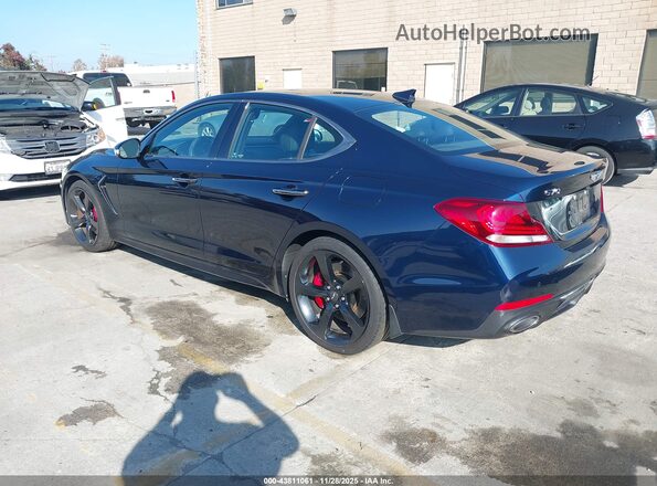 KMTG34LE1LU053230 2020 GENESIS G70 Blue უკანა მარცხენა