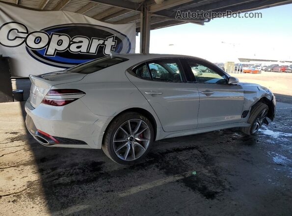 KMTG34SC2SU156736 2025 GENESIS G70 White Задня права чверть