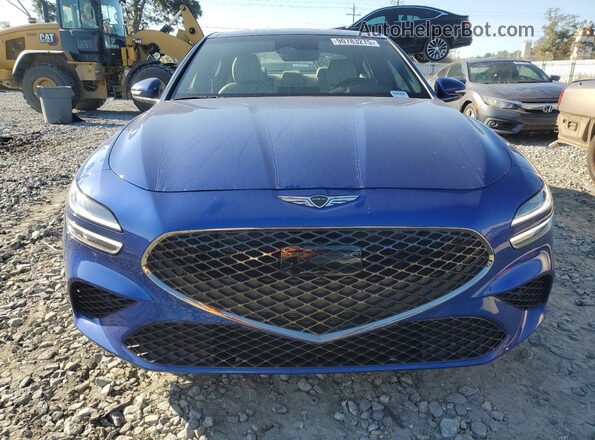 KMTG34SC9SU157639 2025 GENESIS G70 Blue წინა ხედი