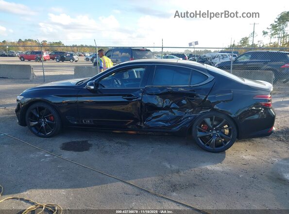 KMTG34TA4PU106781 2023 GENESIS G70 Black 