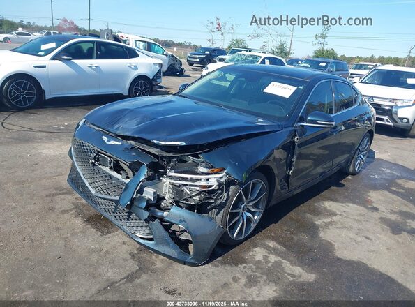 KMTG34TA9NU103159 2022 GENESIS G70 Dark Blue 