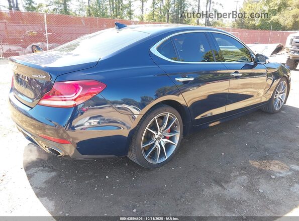 KMTG54LE2LU045051 2020 GENESIS G70 Blue Tył prawy