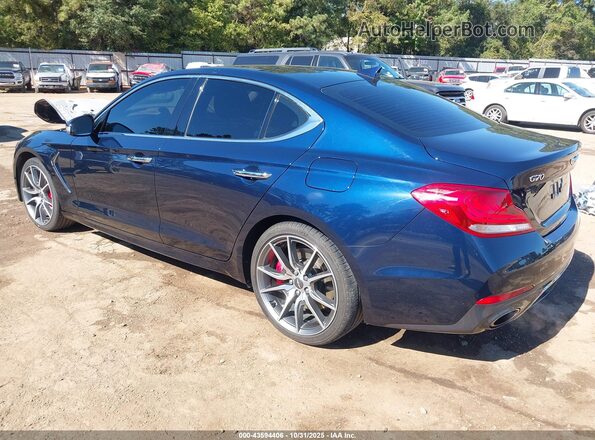KMTG54LE2LU045051 2020 GENESIS G70 Blue Tył lewy